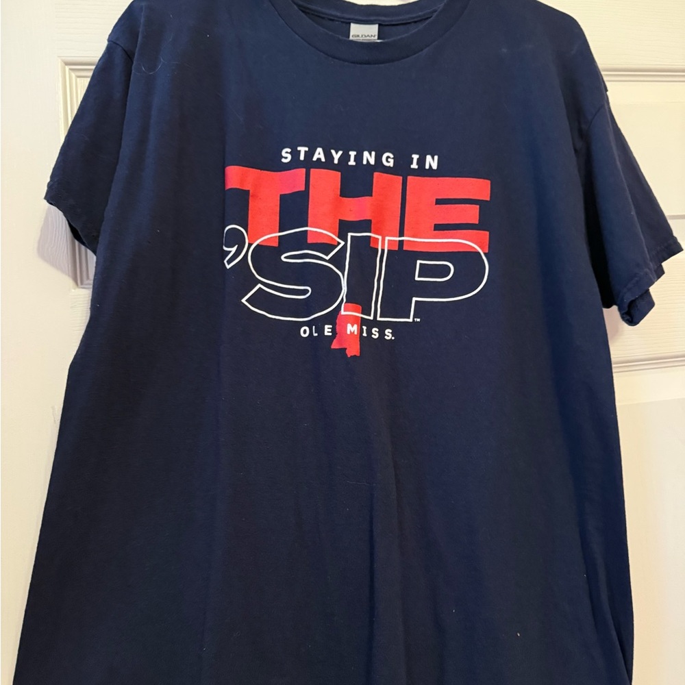 Gildan Navy Blue Heavy Cotton T-Shirt